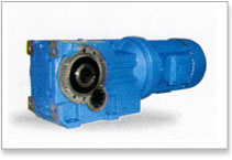 RIGHT ANGLED HELICAL BEVEL PBL GEAR MOTOR SERIES "K"